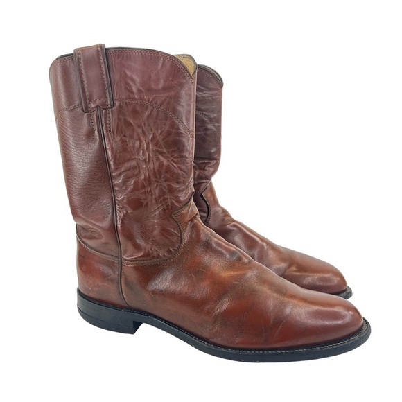 Justin Boots Men’s Roper Western Boots - Picture 1 of 15